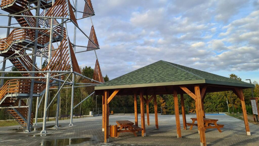 wieża widokowa w Wisowej