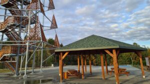 wieża widokowa w Wisowej