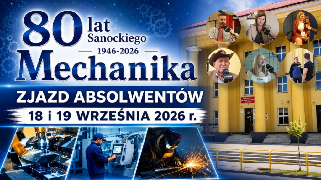 Sanocki Mechanik obchodzi 80-lecie. Zapisz się na Zjazd Absolwentów [REPORTAŻ]